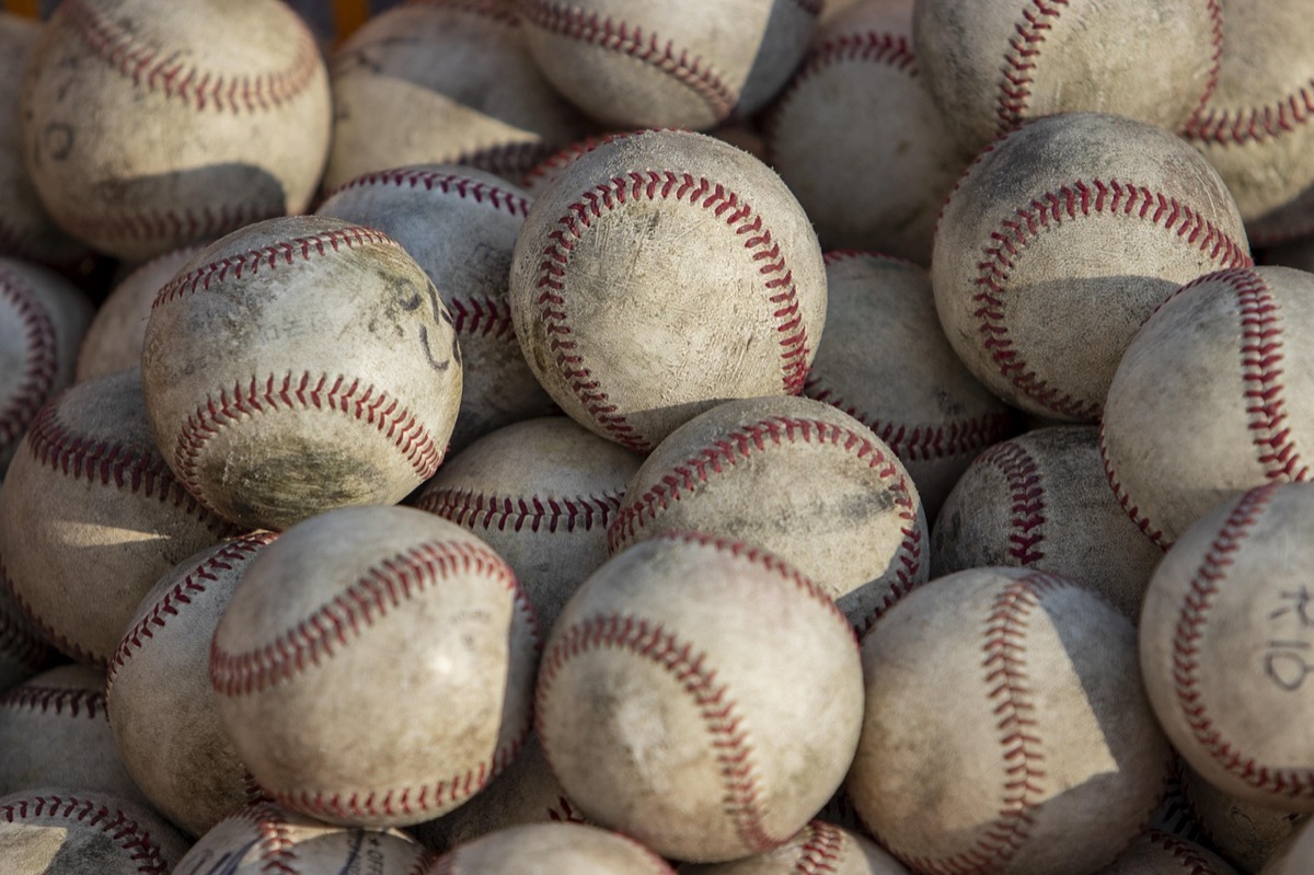 sedie di uno stadio di baseball