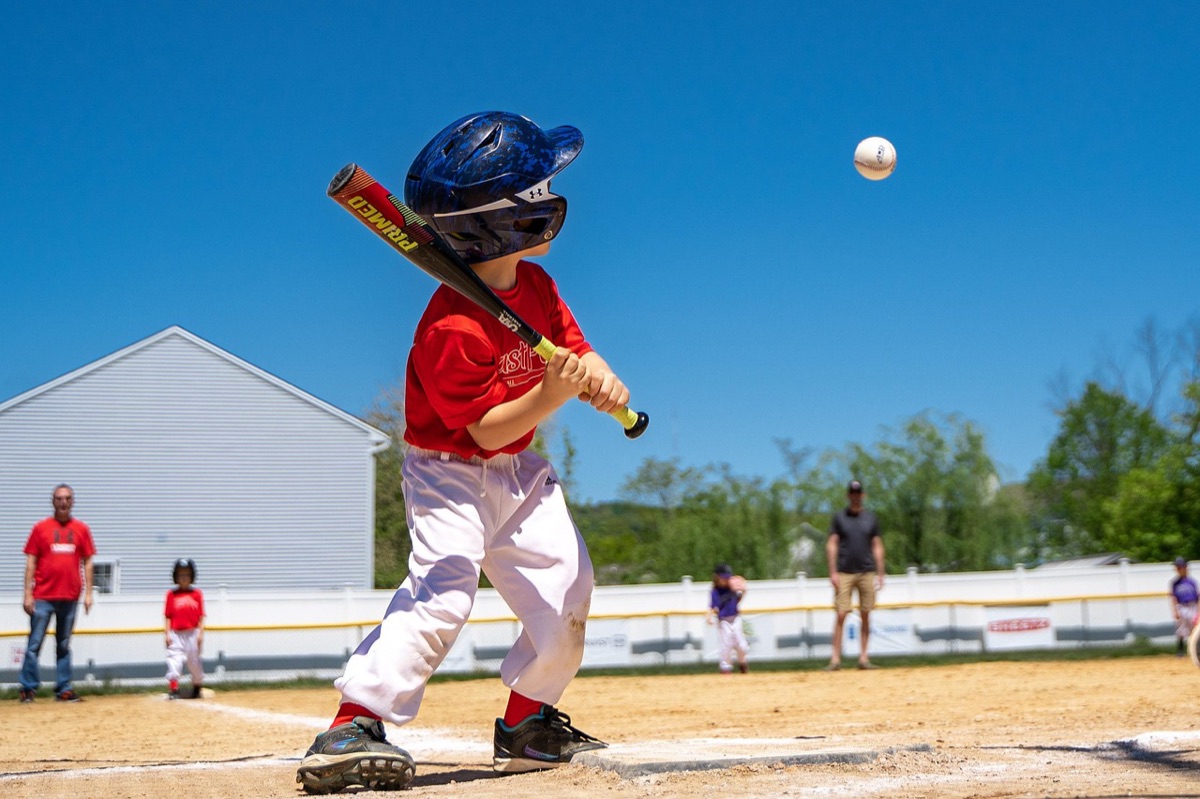 giocatori di baseball in movimento