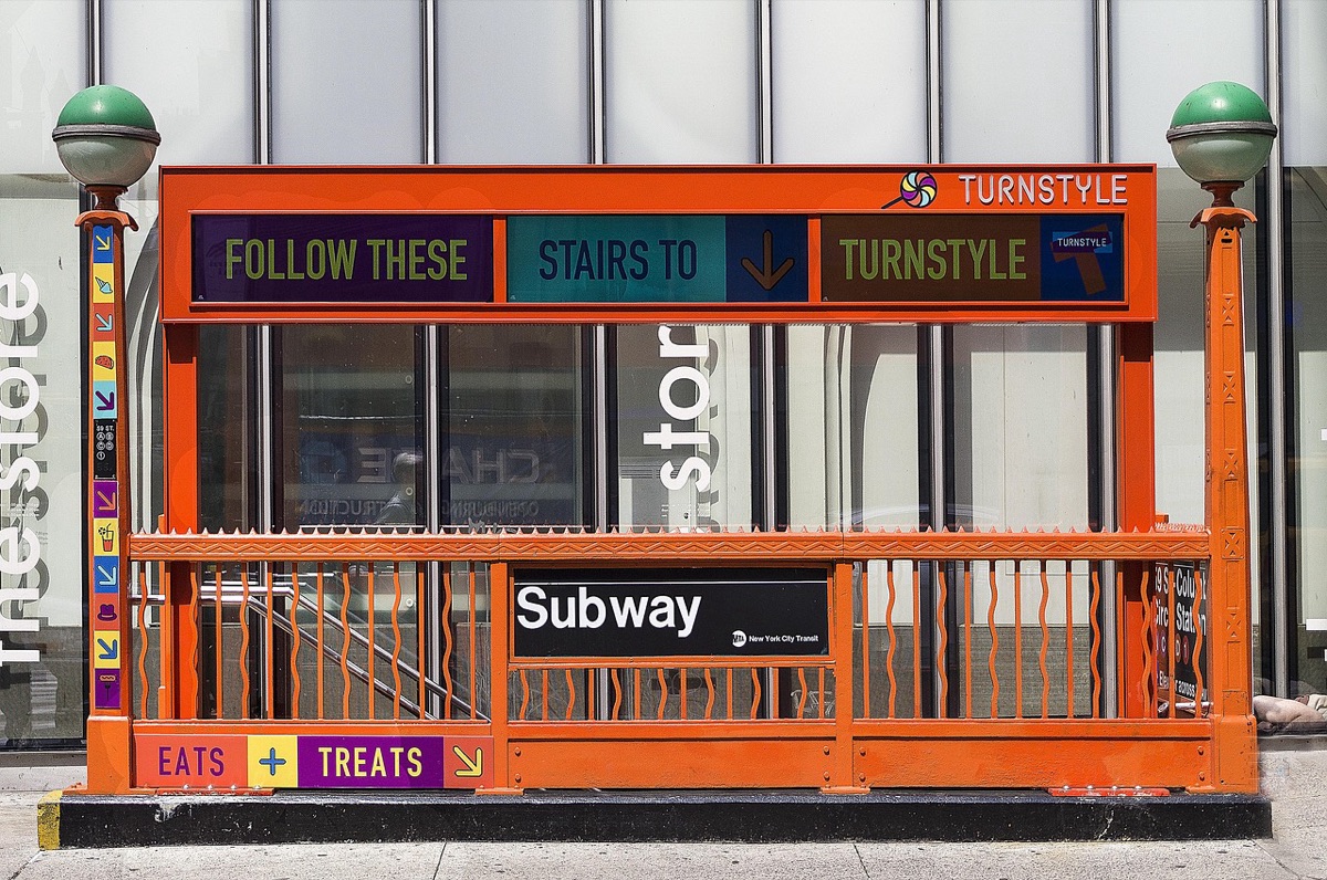 Subway station new york