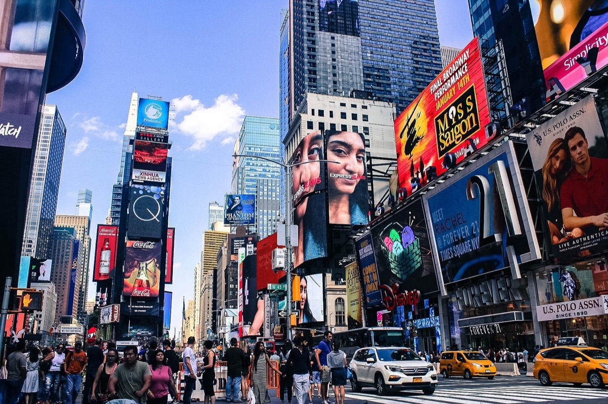 Times Square billboard