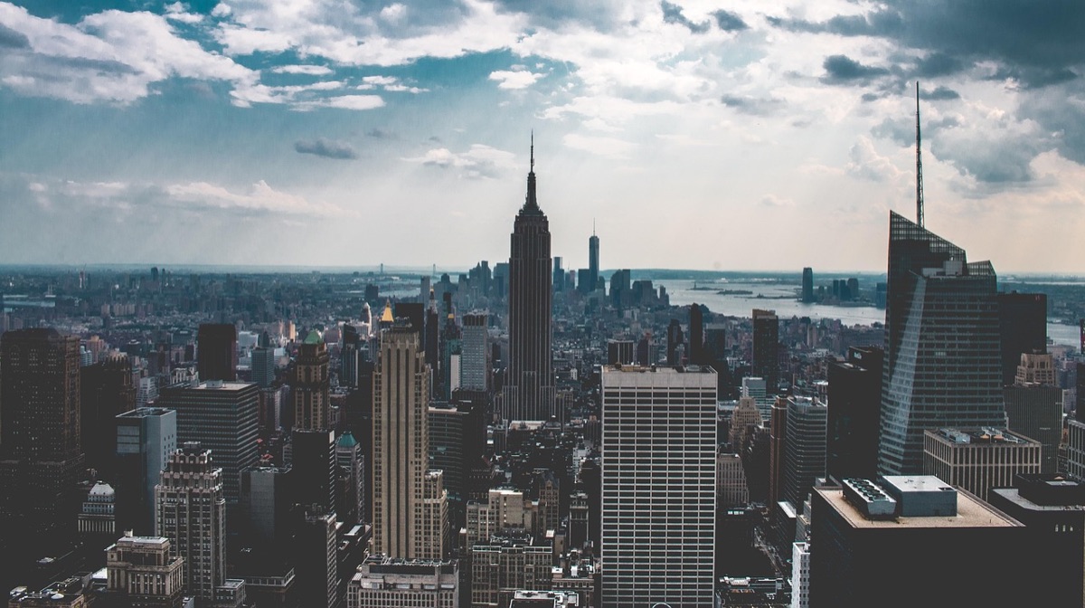 l'Empire State Building con il suo panorama