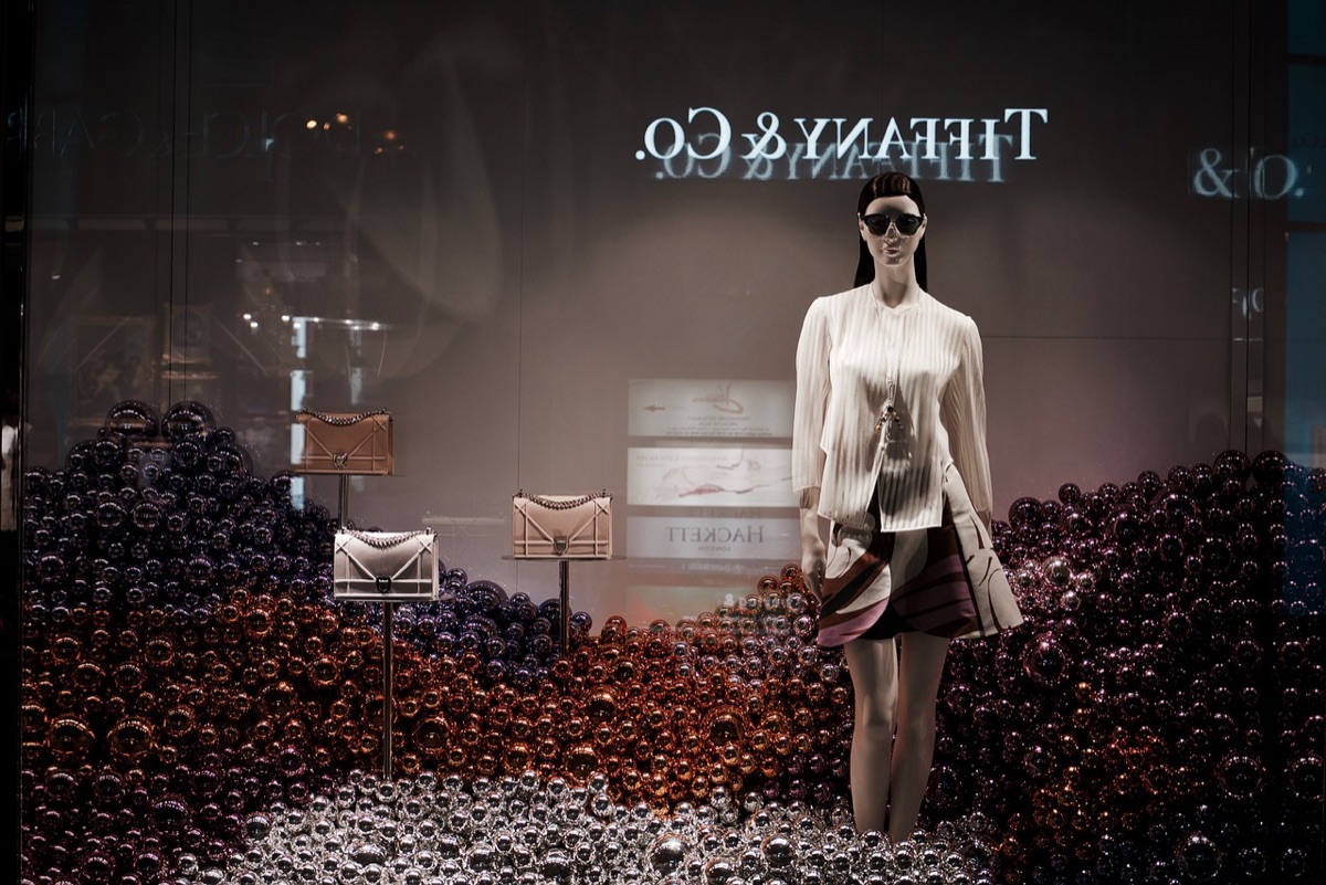Vitrine de boutique de Soho, New York