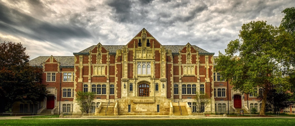 Kolumbia-Universität Eingang, Campus, New York