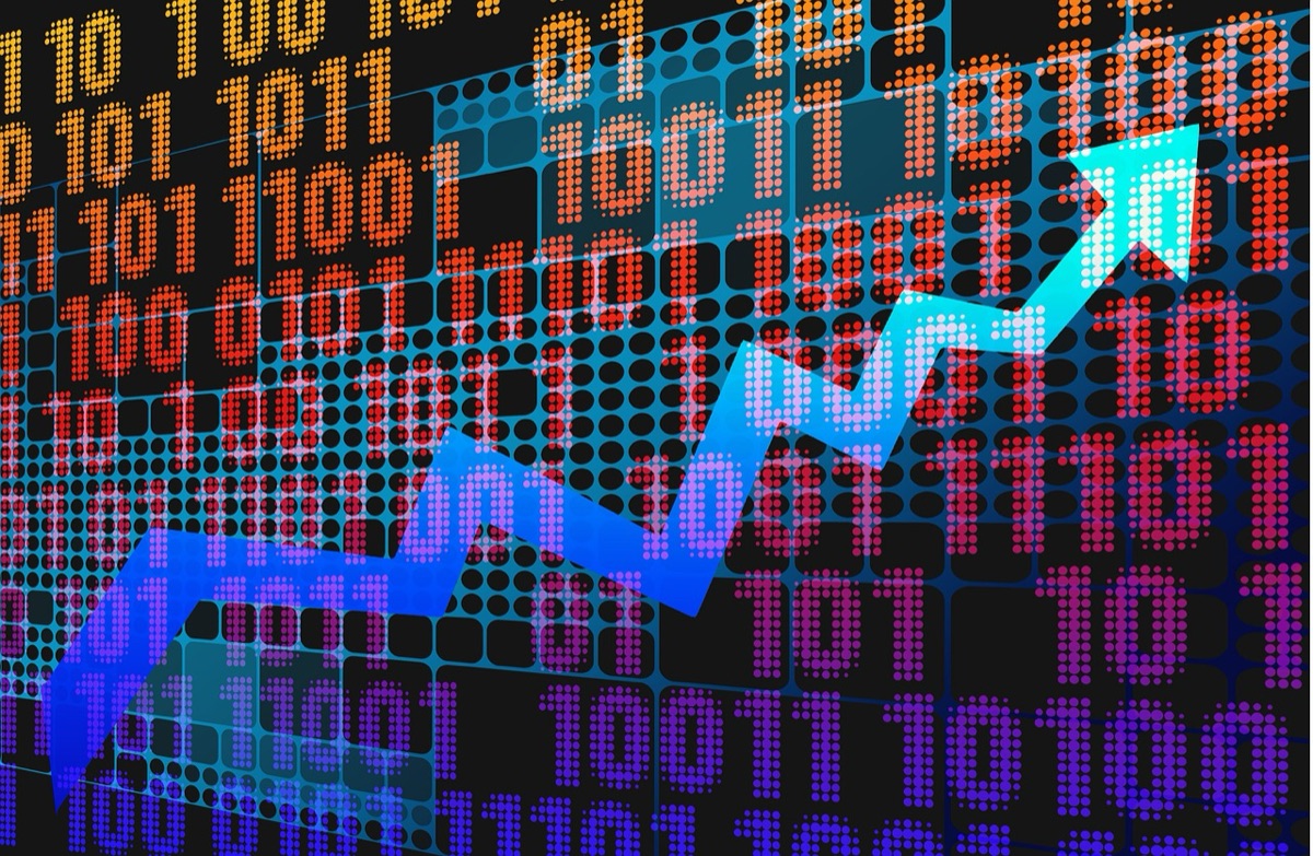 Bourse de New York, écran de négociation vintage