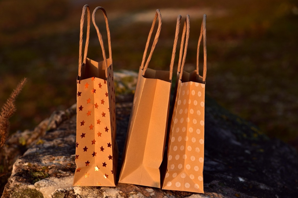 Un sac à shopping de New York